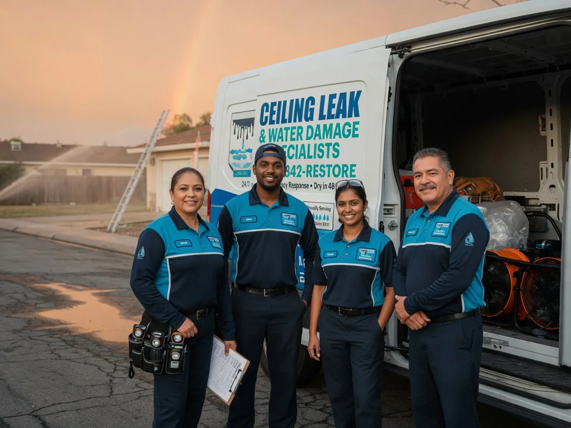 Ceiling Leak Cleanup company in Kansas, OK